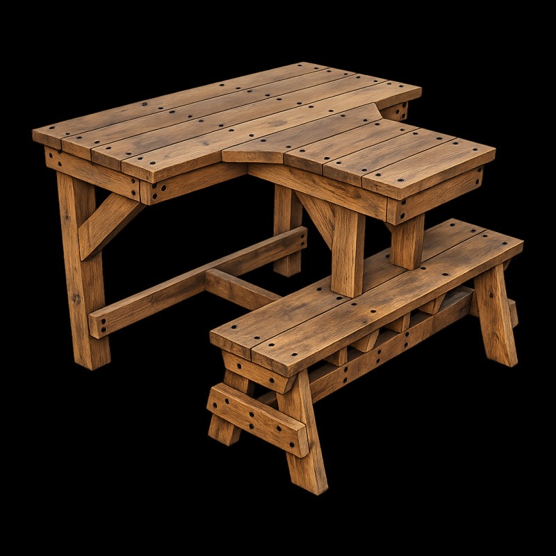 Double Shooting Bench Plans - PDF Download